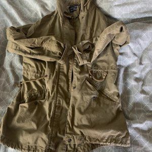 Olive green cargo jacket